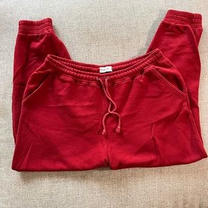 Abercrombie & Fitch Soft AF Collection Joggers - Red